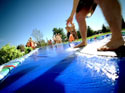 Skimboard Surfer